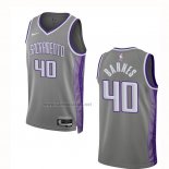 Camiseta Sacramento Kings Harrison Barnes #40 Ciudad 2022-23 Gris