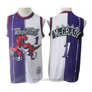 Camiseta Toronto Raptors Tracy McGrady #1 1998-99 Retro Violeta