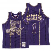 Camiseta Toronto Raptors Tracy McGrady #1 2020 Chinese New Year Throwback Violeta