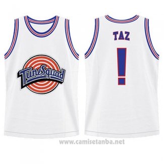 Camiseta Tune Squad Taz Blanco