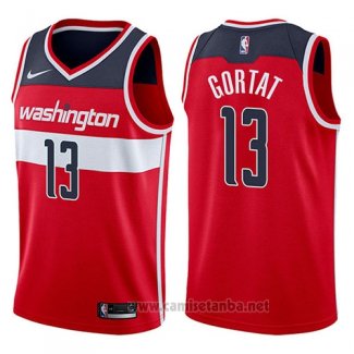 Camiseta Washington Wizards Marcin Gortat #13 Icon 2017-18 Rojo