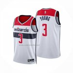 Camiseta Washington Wizards Trae Young NO 3 Association 2025-26 Blanco