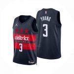 Camiseta Washington Wizards Trae Young NO 3 Statement 2025-26 Azul