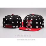 Gorra Chicago Bulls Snapback Blanco Rojo Negro