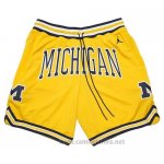 Pantalone Air Jordan Just Don NCAA Michigan Amarillo