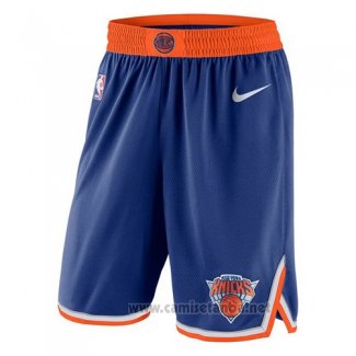 Pantalone New York Knicks 2017-18 Azul