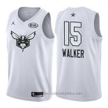 Camiseta All Star 2018 Charlotte Hornets Kemba Walker #15 Blanco