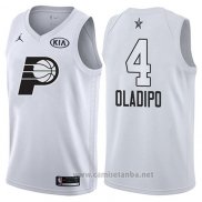 Camiseta All Star 2018 Indiana Pacers Victor Oladipo #4 Blanco