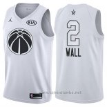 Camiseta All Star 2018 Washington Wizards John Wall #2 Blanco