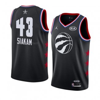 Camiseta All Star 2019 Toronto Raptors Pascal Siakam #43 Negro