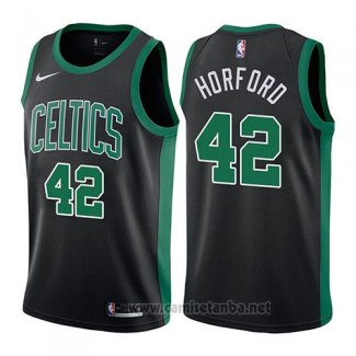 Camiseta Boston Celtics Al Horford #42 Mindset 2017-18 Negro