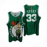 Camiseta Boston Celtics Mitchell & Ness Big Face Verde2