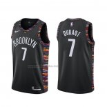 Camiseta Brooklyn Nets Kevin Durant #7 Ciudad Negro