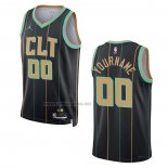 Camiseta Charlotte Hornets Personalizada Ciudad 2022-23 Negro