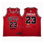 Camiseta Chicago Bulls Michael Jordan #23 Retro Rojo3