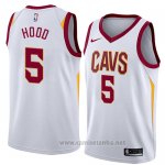 Camiseta Cleveland Cavaliers Rodney Hood #5 Association 2018 Blanco