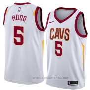 Camiseta Cleveland Cavaliers Rodney Hood #5 Association 2018 Blanco