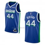 Camiseta Dallas Mavericks Davis Bertans #44 Ciudad 2022-23 Azul