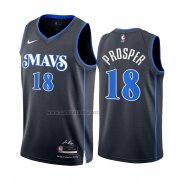 Camiseta Dallas Mavericks Olivier-Maxence Prosper #18 Ciudad 2023-24 Azul