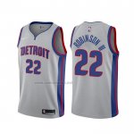 Camiseta Detroit Pistons Glenn Robinson III #22 Statement Gris