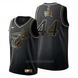 Camiseta Golden Edition Miami Heat Solomon Hill #44 2019-20 Negro