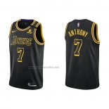 Camiseta Los Angeles Lakers Carmelo Anthony #7 Mamba 2021-22 Negro