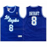Camiseta Los Angeles Lakers Kobe Bryant NO 8 Mitchell & Ness Champion Violeta