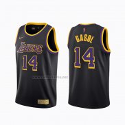Camiseta Los Angeles Lakers Marc Gasol #14 Earned 2020-21 Negro