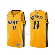 Camiseta Miami Heat Avery Bradley #11 Earned 2020-21 Oro