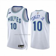 Camiseta Minnesota Timberwolves Mike Conley JR. #10 Classic 2023-24 Blanco