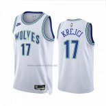 Camiseta Minnesota Timberwolves Vit Krejci #17 Classic 2023-24 Blanco