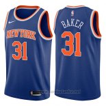 Camiseta New York Knicks Ron Baker #31 Icon 2017-18 Azul