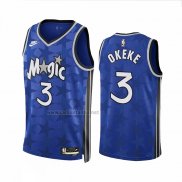 Camiseta Orlando Magic Chuma Okeke #3 Classic 2023-24 Azul