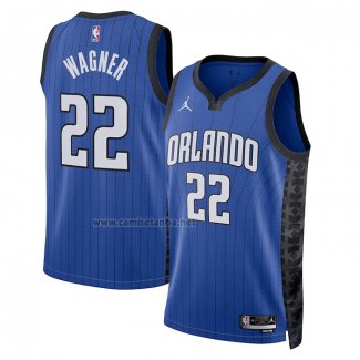 Camiseta Orlando Magic Franz Wagner #22 Statement 2022-23 Azul