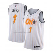 Camiseta Orlando Magic Jonathan Isaac #1 Ciudad 2020-21 Blanco