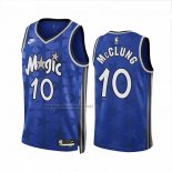 Camiseta Orlando Magic Mac Mcclung #10 Classic 2023-24 Azul