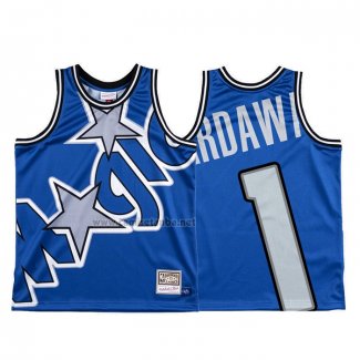 Camiseta Orlando Magic Penny Hardaway #1 Mitchell & Ness Big Face Azul