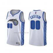 Camiseta Orlando Magic Personalizada Earned 2020-21 Blanco