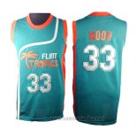 Camiseta Pelicula Flint Tropscs Jackie Moon #33 Verde