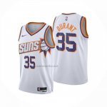 Camiseta Phoenix Suns Kevin Durant NO 35 Association 2025-26 Blanco  Camiseta Phoenix Suns Kevin Durant NO 35 Association 2025-26 Blanco