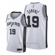 Camiseta San Antonio Spurs Luka Samanic #19 Association 2019-20 Blanco
