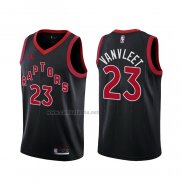 Camiseta Toronto Raptors Fred Vanvleet #23 Statement 2020-21 Negro