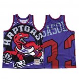 Camiseta Toronto Raptors Marc Gasol #33 Mitchell & Ness Big Face Violeta