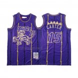 Camiseta Toronto Raptors Vince Carter #15 2020 Chinese New Year Throwback Violeta