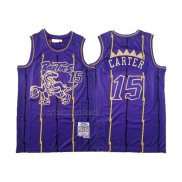 Camiseta Toronto Raptors Vince Carter #15 2020 Chinese New Year Throwback Violeta