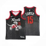 Camiseta Toronto Raptors Vince Carter NO 15 Ciudad 2025-26 Negro  Camiseta Toronto Raptors Vince Carter NO 15 Ciudad 2025-26 Negro