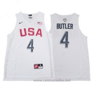 Camiseta USA 2016 Jimmy Butler #4 Blanco