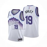 Camiseta Utah Jazz Ace Bailey NO 19 Association 2025-26 Blanco