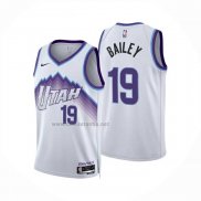 Camiseta Utah Jazz Ace Bailey NO 19 Association 2025-26 Blanco