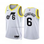 Camiseta Utah Jazz Nickeil Alexander-Walker #6 Association 2022-23 Blanco